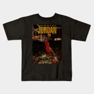 Dunk Michael Jordan Vintage Kids T-Shirt